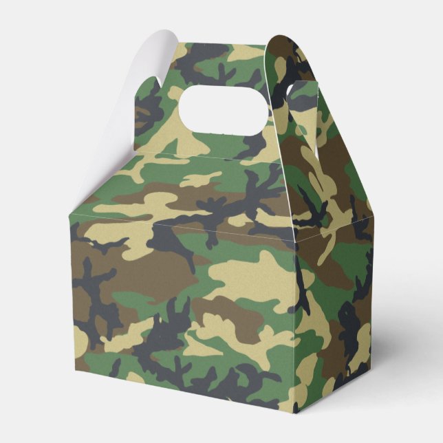 Forest Camo Presentaskar (Framsidan Sidan)