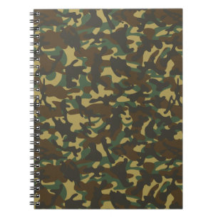 Forest Camouflage Anteckningsbok