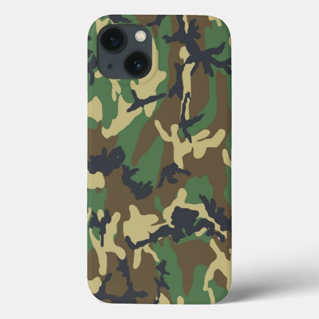 Forest Camouflage Iphone 6 Fodral (Baksida)