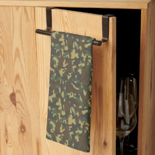 Forest Camouflage Kökshandduk