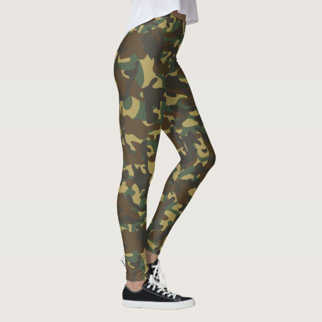 Forest Camouflage Leggings (Höger)