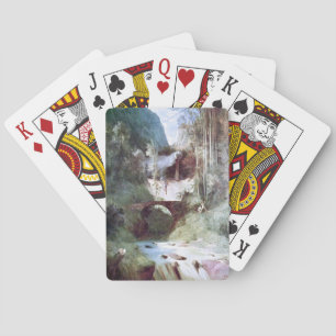 Forest Canyon (från Carl Blechen) Casinokort