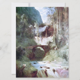 Forest Canyon (från Carl Blechen) Kort