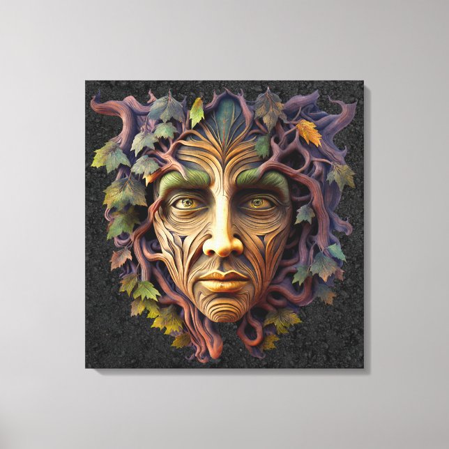 Forest Carving Canvas Art (Framsida)