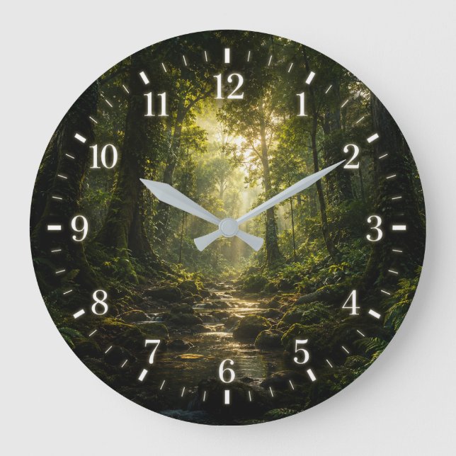 Forest Clock 2026 Version Stor Klocka (Framsida)