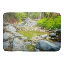 Forest Creek Nature Landscape Photo Print Art Badrumsmatta