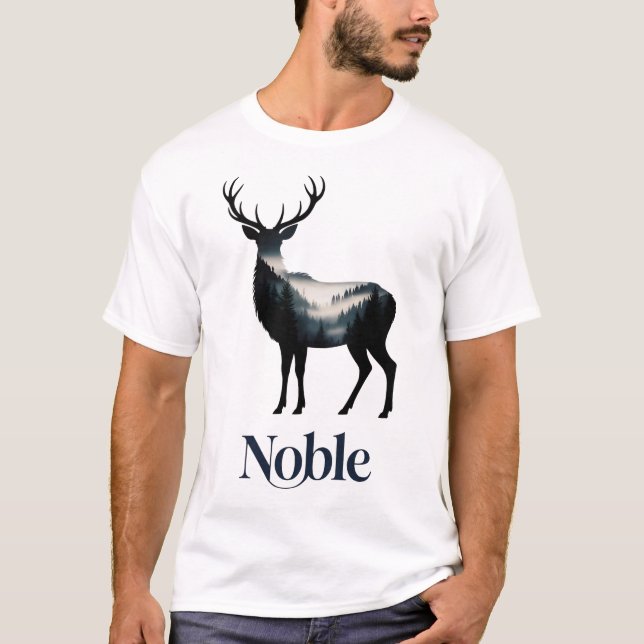 Forest Deer T Shirt (Framsida)