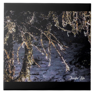 Forest Diamonds Kakelplatta