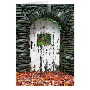 Forest Door Hälsningskort