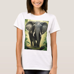 Forest Dreams - Elephant Tee for Girls