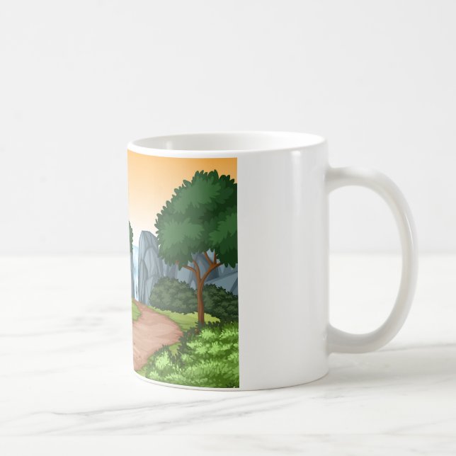 Forest Dreams - Nature-Inspired Mugg (Höger)