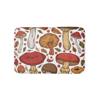 Forest Edibles: Vintage Vild Collection. Badrumsmatta