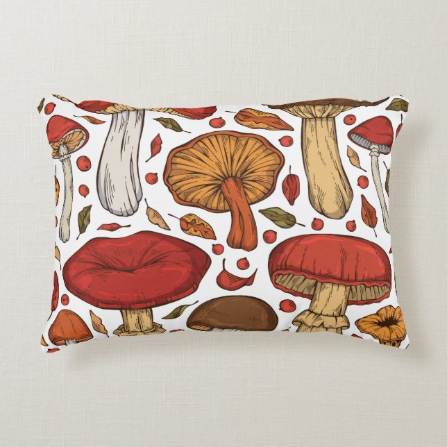 Forest Edibles: Vintage Vild Collection. Prydnadskudde (Framsidan)