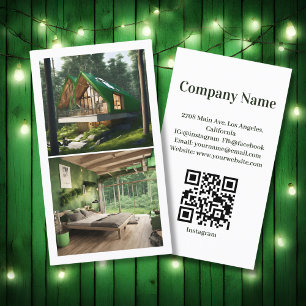 Forest Egendom Vacation Rental Bild QR-kod Visitkort