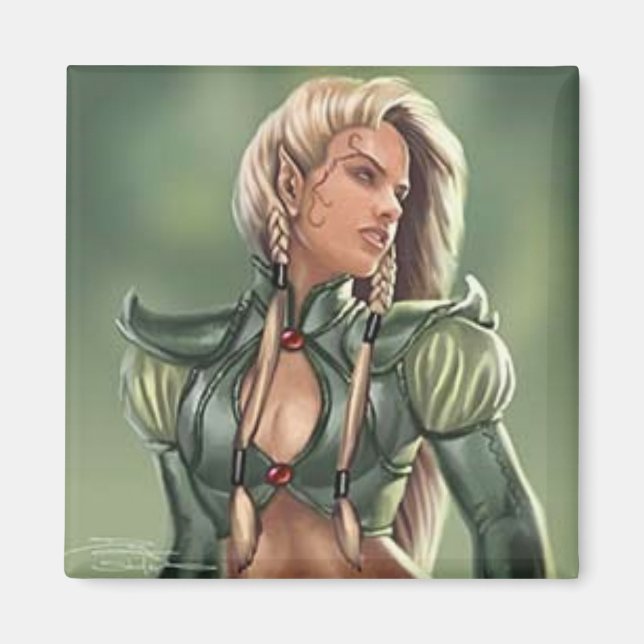 Forest Elf Magnet (Framsidan)