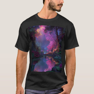 Forest Fairy by the Lake T Shirt