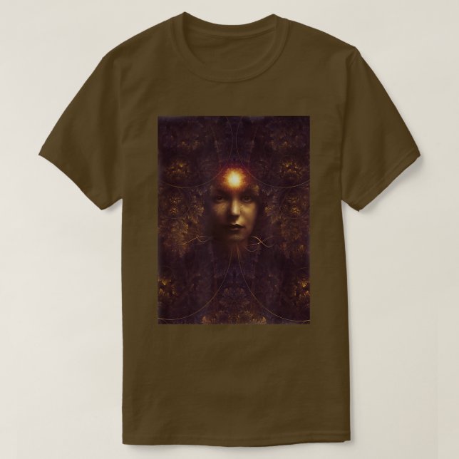 Forest Fairy Fairycore Aesthetic Faecore Mode F T Shirt (Design framsida)