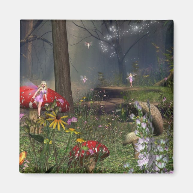 Forest Fairy Magnet (Framsidan)