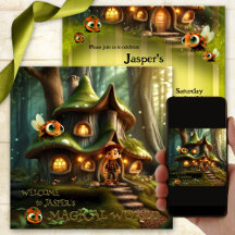 Forest Fantasy Fairy Tale Child Birthday
