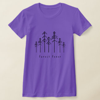 **Forest Fever Modern Boho T Shirt