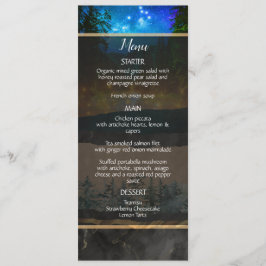 Forest Flat Menu Meny