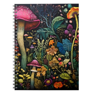 Forest Forager Mushroom Notebook & Journal Anteckningsbok
