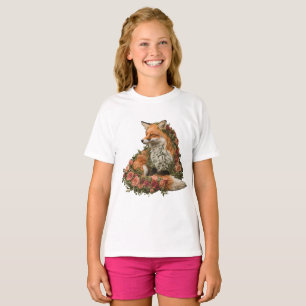 Forest Fox broized Puzzle T Shirt