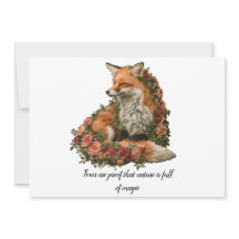 Forest Fox förbroderade. Foxer är bevis på att nat