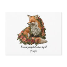 Forest Fox förbroderade. Foxer är bevis på att nat