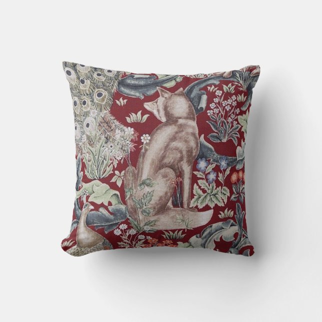 Forest Fox, William Morris Kudde (Framsida)