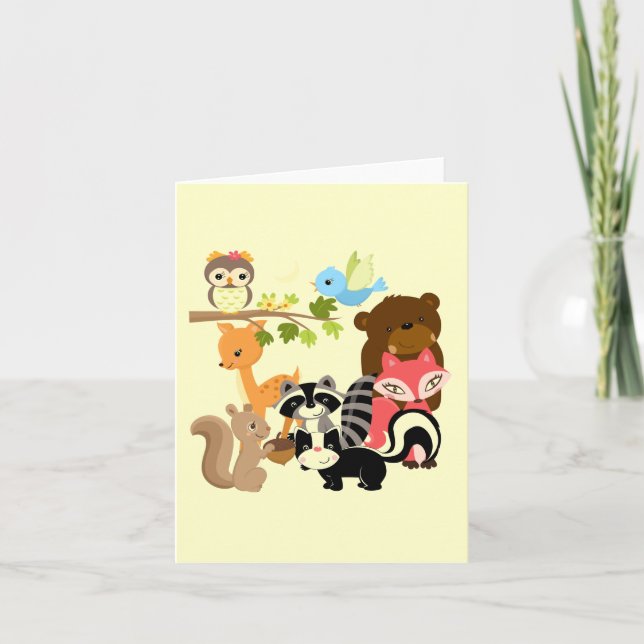 Forest Friends Kort (Framsida)