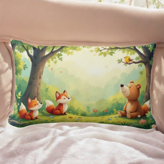 Forest Friends Pillow Lumbarkudde (Skapare uppladdad)