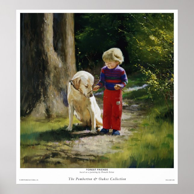 Forest Friends Poster (Framsidan)