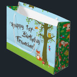 Forest Friends Woodland Cute 1st Birthday Party<br><div class="desc">Det här berömvärda temat för skogsvänner är perfekt för din lilla födelsedag party! Underbar för ett sött barn som fötts i vår,  eller ett litet barn som djuren i kärlek. Ett första födelsedagsfest tema som passar för ett skogsland äventyr!</div>