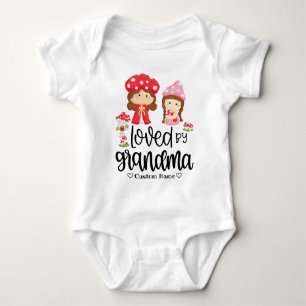 Forest Girl and Grandma - Loved by Grandma T Shirt