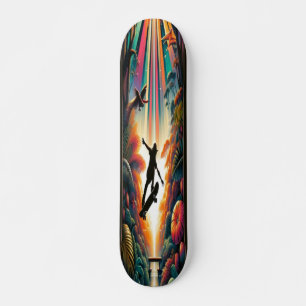 "Forest Glide" Mini Skateboard Bräda 18,5 Cm