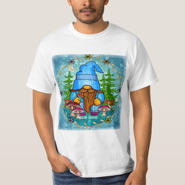 Forest Gnome T-Shirt (Framsida)