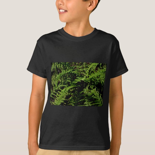 Forest Golv Ferns T-shirt (Framsida)