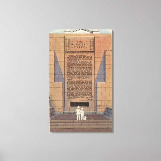 Forest Gräsmatta Memorial Park, byggherren Canvastryck (Framsida)