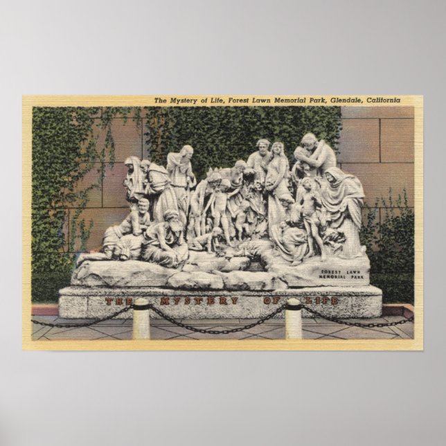 Forest Gräsmatta Memorial Park, Myuseet of Life Poster (Framsidan)