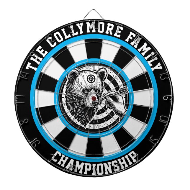 Forest Grizzly i Crosshairs Art Darttavla (Framsidan)