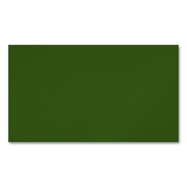 Forest Grönt #325513, Cactus Magnetiska Visitkort (Framsida)