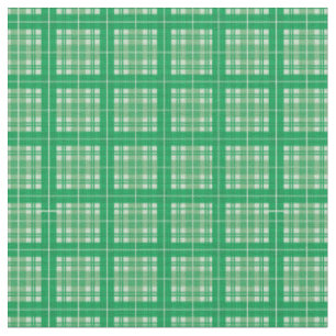 Forest Grönt Bright Gingham Play Tartan Tyg