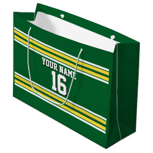 Forest Grönt with Gult White Rand Team Jersey