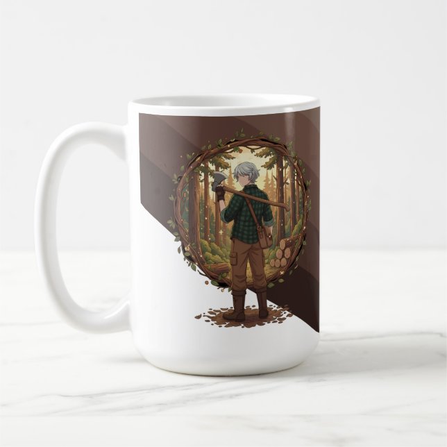 Forest Guardian Anime Kaffemugg (Vänster)