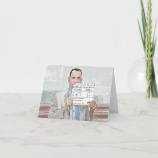 Forest Gump card Inbjudan