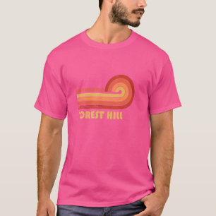 Forest Hill San Francisco Kalifornien Retro Vintag T Shirt