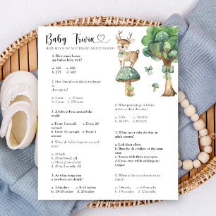 Forest Hjort - Baby Trivia Barnstödsspel