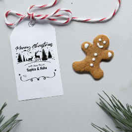 Forest Hjort God jul med kärlek, par Märkre Stämpel