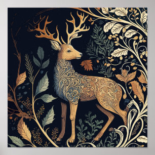 Forest hjort poster